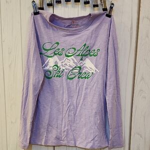 Crewcuts Lavender Long Sleeve Shirt